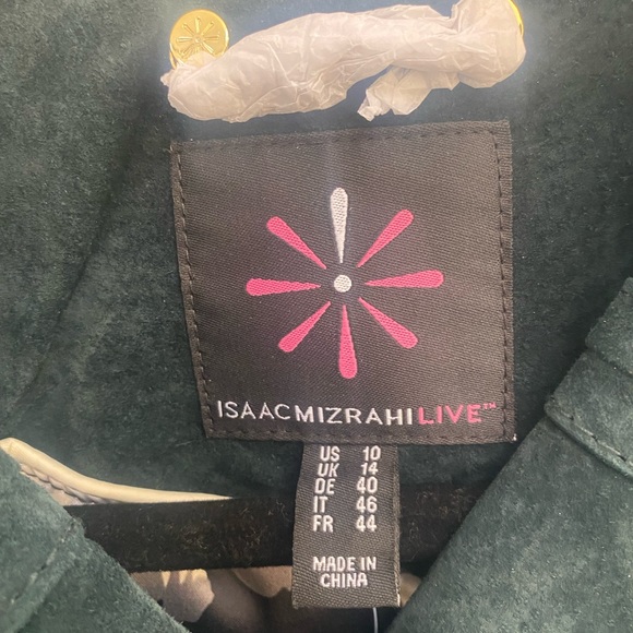 Isaac Mizrahi Live! Suede Jacket NWOT - Picture 9 of 9